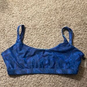 Moana Bikini Blue Patterned Top